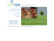 Tablet Screenshot of ecotekk.com
